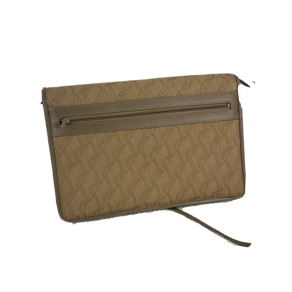 Lou Taylor Handbag Shoulder Strap Tan Leather Trim - Picture 5 of 8